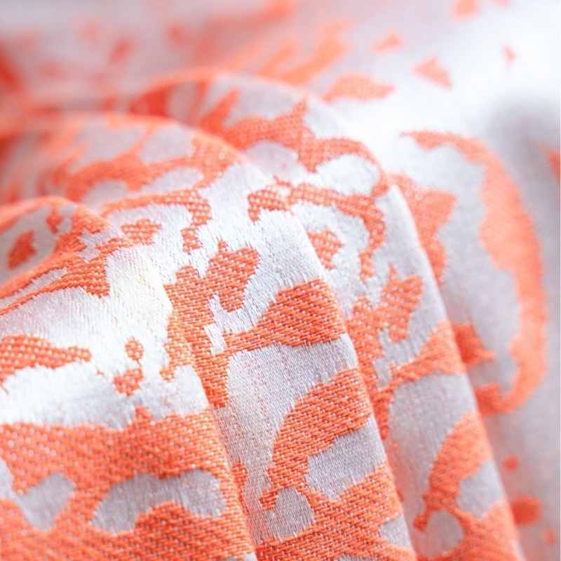 Ellen Floral Jacquard Light Filtering Custom Curtain
