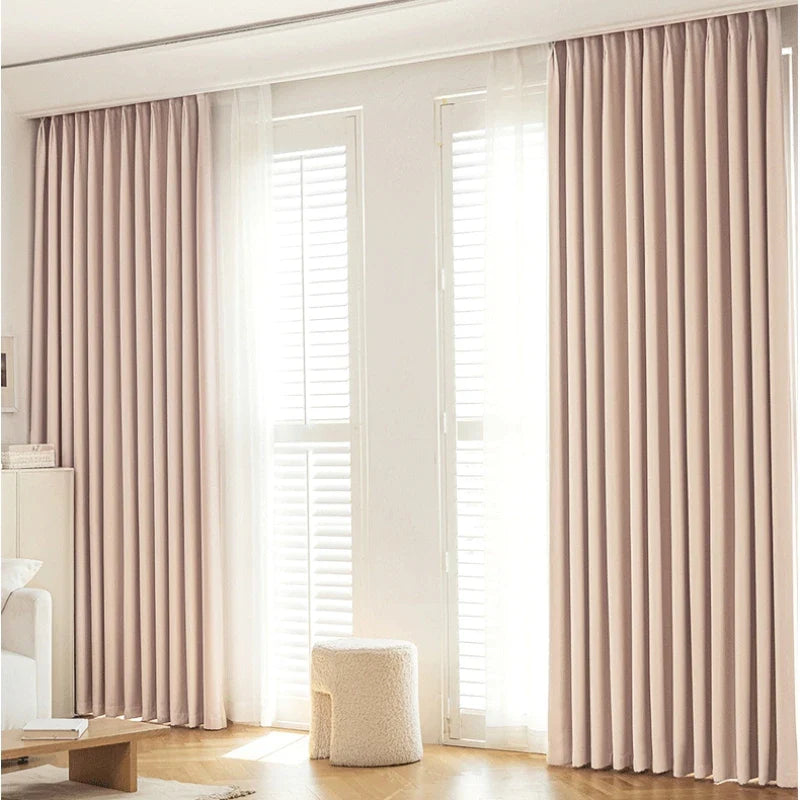 Irma Double Sided Chenille Blackout Thermal Custom Curtain