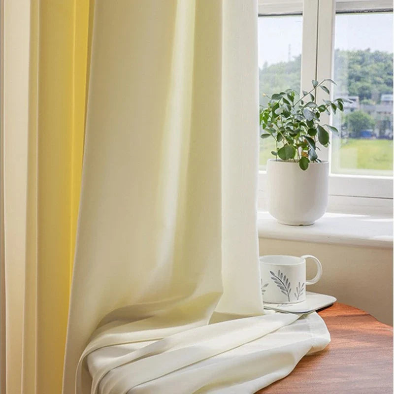 Jolene Scratch-Resistant Light Filtering Custom Sheer Curtain